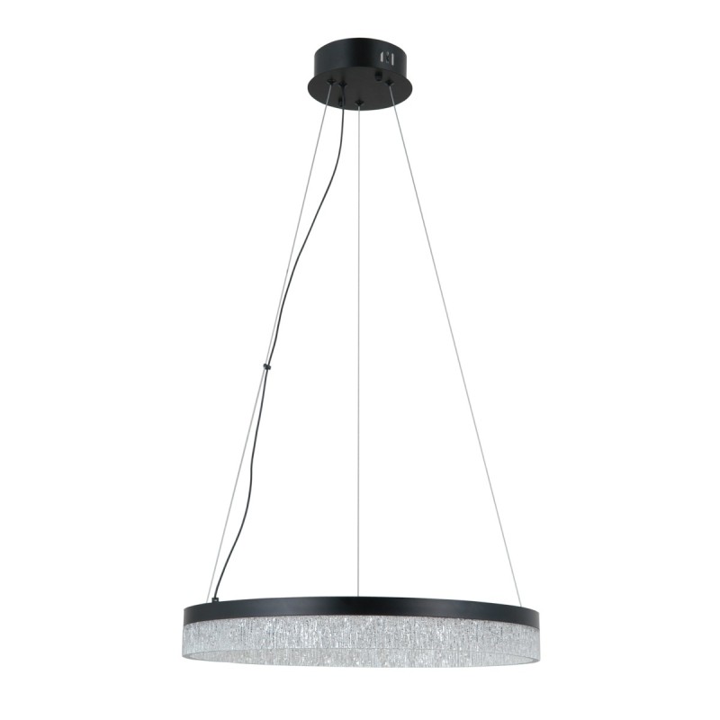 Pakabinamas šviestuvas Pantal LED 22W 3000, 4000, 6000K Juoda (PND-34533-M-BK)