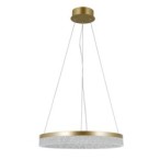Pakabinamas šviestuvas Pantal LED 22W 3000, 4000, 6000K Aukso (PND-34533-M-GD)