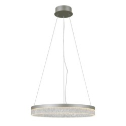 Pakabinamas šviestuvas Pantal LED 22W 3000, 4000, 6000K Sidabro (PND-34533-M-SILV)