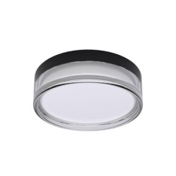 Lubinis šviestuvas Rilta LED 24W 2800, 4000, 6000K Juoda (PLF-73527-M-BK)