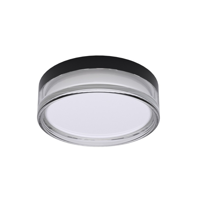Lubinis šviestuvas Rilta LED 24W 2800, 4000, 6000K Juoda (PLF-73527-M-BK)