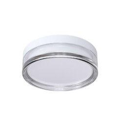 Lubinis šviestuvas Rilta LED 24W 2800, 4000, 6000K Balta (PLF-73527-M-WH)
