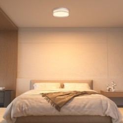 Lubinis šviestuvas Rilta LED 24W 2800, 4000, 6000K Balta (PLF-73527-M-WH)