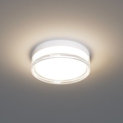 Lubinis šviestuvas Rilta LED 24W 2800, 4000, 6000K Balta (PLF-73527-M-WH)