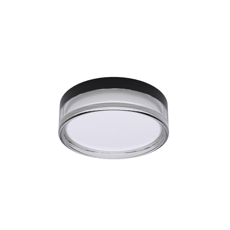 Lubinis šviestuvas Rilta LED 18W 2800, 4000, 6000K Juoda (PLF-73527-S-BK)