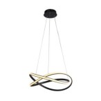 Pakabinamas šviestuvas Rumio LED 40W 3000, 4000, 6000K Juoda (PND-23917-BK)