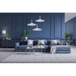 Pakabinamas šviestuvas Sardena LED 16W 3000, 4000, 6000K Balta (PND-01510-L-WH)