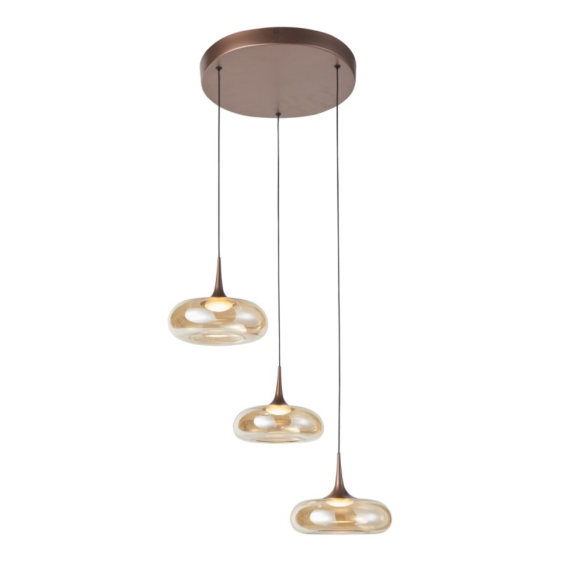 Pakabinamas šviestuvas Tenele LED 21W 3000K Vario (PND-24028-3A-COPP)