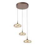 Pakabinamas šviestuvas Tenele LED 21W 3000K Vario (PND-24028-3A-COPP)