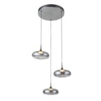 Pakabinamas šviestuvas Tenele LED 21W 3000K Sidabro (PND-24028-3A-SILV)