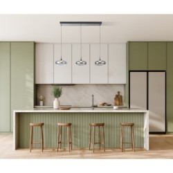 Pakabinamas šviestuvas Tenele LED 21W 3000K Sidabro (PND-24028-3B-SILV)
