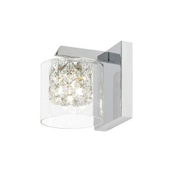 Sieninis šviestuvas Duchess G9 1x MAX 40W (Chromo)