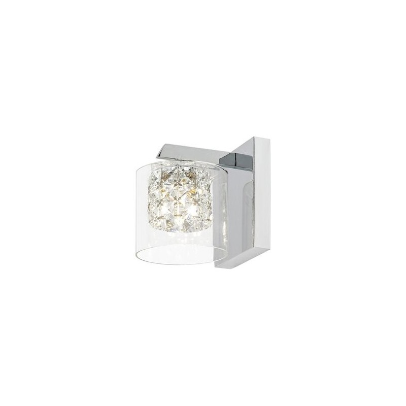 Sieninis šviestuvas Duchess G9 1x MAX 40W (Chromo)