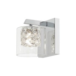Sieninis šviestuvas Duchess G9 1x MAX 40W (Chromo)
