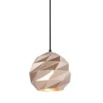 Pakabinamas šviestuvas  1xE27 Aukso (PND-2424-1S-GD)