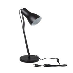 Stalinis šviestuvas JUSI E27 B 230V IP20 II Kištukinis Metalas Juoda