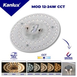 LED modulis MOD 12-24W-CCT LED SMD 18W 3000, 3500, 4000, 5000, 6500K