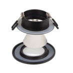 Įmontuojamas šviestuvas TALU IP44 DSO-W 10W balta Gx5,3/GU10