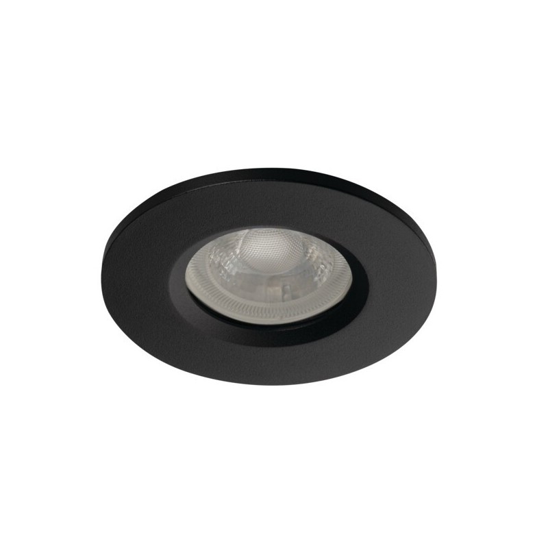 Įmontuojamas šviestuvas TALU IP44 DSO-B 10W juoda Gx5,3/GU10