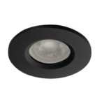 Įmontuojamas šviestuvas TALU IP44 DSO-B 10W juoda Gx5,3/GU10