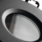Įmontuojamas šviestuvas TALU IP44 DSO-B 10W juoda Gx5,3/GU10