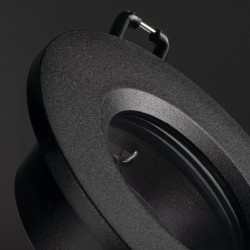 Įmontuojamas šviestuvas TALU IP44 DSO-B 10W juoda Gx5,3/GU10