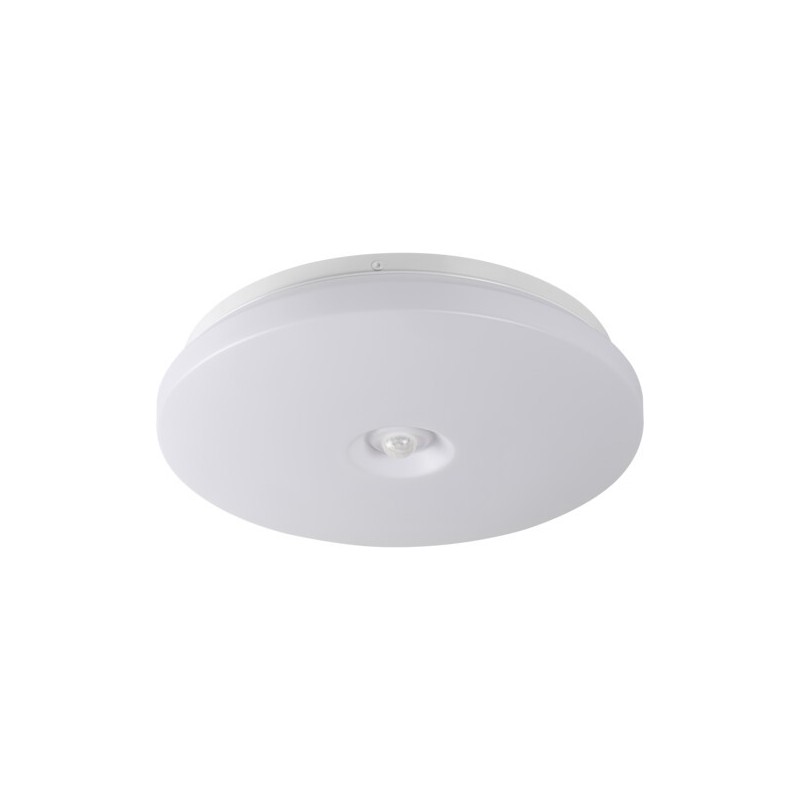 Lubinis šviestuvas FOGLER E 17W NW LED SMD balta IP20 su PIR judesio davikliu