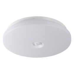 Lubinis šviestuvas FOGLER E 24W NW LED SMD balta IP20 su PIR judesio davikliu