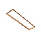 SKY montavimo rėmas LED panelei ADTR SKY-V 30120 G-BR, 120x30 cm, auksinis-rudas