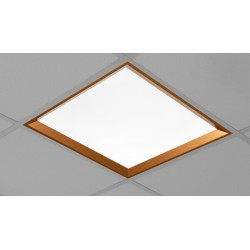 SKY montavimo rėmas LED panelei ADTR SKY-V 30120 G-BR, 120x30 cm, auksinis-rudas