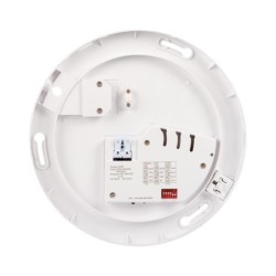 LED lubinis šviestuvas VARSO 12/20W CCT-O-SE su judesio davikliu, IP51, apvalus, baltas