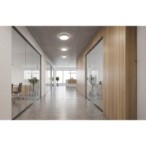 LED lubinis šviestuvas VARSO 12/20W CCT-O-SE su judesio davikliu, IP51, apvalus, baltas