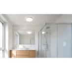 LED lubinis šviestuvas VARSO 12/20W CCT-O-SE su judesio davikliu, IP51, apvalus, baltas
