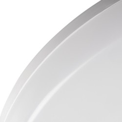 Lubinio montavimo LED plafonas VARSO CCT, 22W/30W, su judesio davikliu, IP54, apvalus, baltas