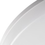 Lubinio montavimo LED plafonas VARSO CCT, 22W/30W, su judesio davikliu, IP54, apvalus, baltas