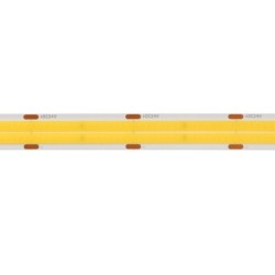 5m Dviguba LED juosta LCOB 2LINES 24V, 28W/m, IP00, 6500K (Šalta balta)