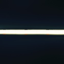 5m LED juosta LCOB 2LINES, 28W/m, 24V DC, IP65, 6500K (Šalta Balta)