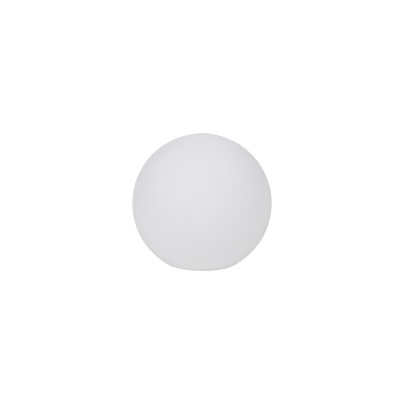 Dekoratyvinis lauko šviestuvas - burbulas STONO 20 MLK, E27, IP65, 20cm balta