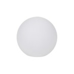 Dekoratyvinis lauko šviestuvas - burbulas 30 MLK, E27, IP65, 30cm, baltas
