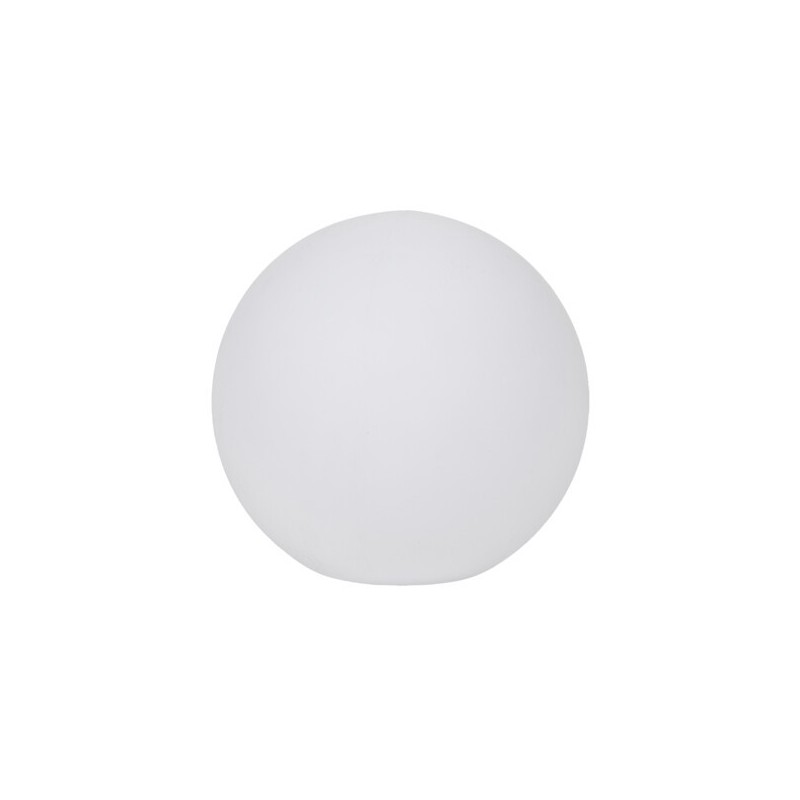 Dekoratyvinis lauko šviestuvas - burbulas STONO 40 MLK, E27, IP65 (Ø40cm, baltas)