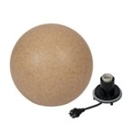 Dekoratyvinis lauko šviestuvas - burbulas STONO 40 TRK, E27, IP65, terakotos spalvos