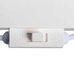 Įleidžiamas LED šviestuvas-rėmelis AVAR W U 6060 32W-CCT, 595x595mm