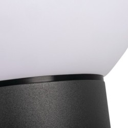 Lauko lubinis šviestuvas STONO 15M DL GR E27 IP65, antracito spalvos (46082)