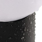 Lauko lubinis šviestuvas STONO 15M DL GR E27 IP65, antracito spalvos (46082)