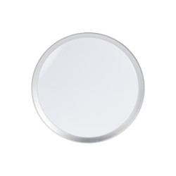 Lubinis LED šviestuvas LIXAN CCTDIM W/SR, 47W, 4100lm, CCT (3000K-6500K), reguliuojamas intensyvumas, baltas/sidabrinis