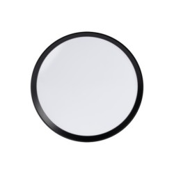 Lubinis LED šviestuvas LIXAN CCTDIM W/B, 47W, 3900lm, CCT (3000K-6500K), balta/juoda, apvalus, valdomas pulteliu