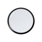 Lubinis LED šviestuvas LIXAN CCTDIM W/B, 47W, 3900lm, CCT (3000K-6500K), balta/juoda, apvalus, valdomas pulteliu