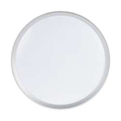 Lubinis LED šviestuvas LIXAN XL CCTDIM W/SR (65W, 6700lm, 3000-6500K, CCT, reguliuojamas pulteliu, balta/sidabrinė)