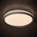 Lubinis LED šviestuvas LIXAN XL CCTDIM W/B 65W 6500lm, su pulteliu, baltas/juodas