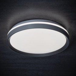 Lubinis LED šviestuvas LIXAN XL CCTDIM W/B 65W 6500lm, su pulteliu, baltas/juodas